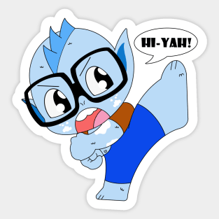 HI-YAH! Sticker